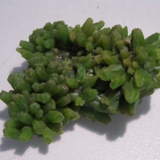 Pyromorphite, mine de Yang Shao, Guilin, Guangxi, Chine.