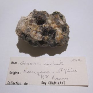 Minerals from the Guy Chaminant collection