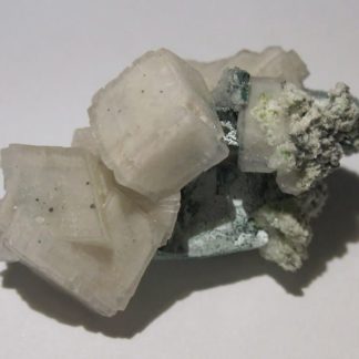 Malachite et dolomite, Tsumeb, Namibie.