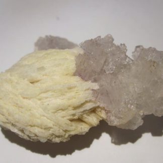 Fluorine et barytine, Berbès, Asturies, Espagne.