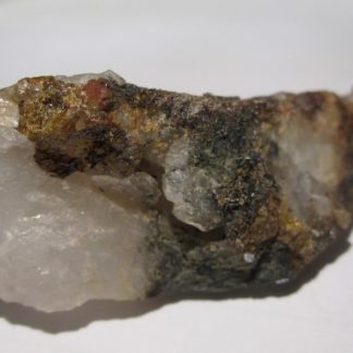 Meymacite, mine de La Grange, Meymac, Corrèze.