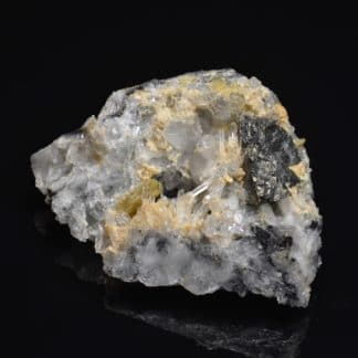 Cannizzarite, sidérite, tétraédrite, La Mure, Isère.