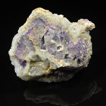 Fluorine, quartz, carrière du Pont des Bouyges, Moustier-Ventadour, Corrèze