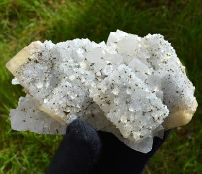 Fluorine, quartz, Le Burg, Tarn, France