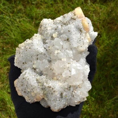 Fluorine, quartz, Le Burg, Tarn, France