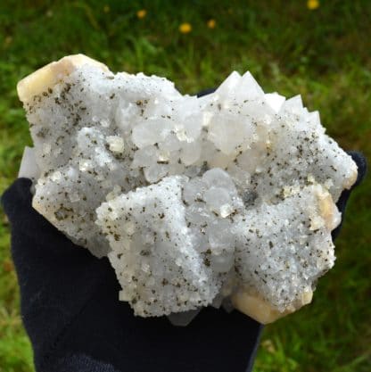 Fluorine, quartz, Le Burg, Tarn, France