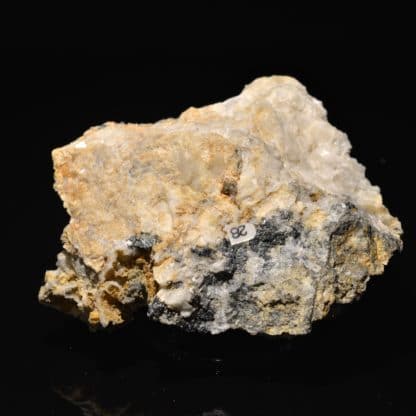 Pharmacolite et tétraédrite, Sainte Marie aux Mines, Haut-Rhin