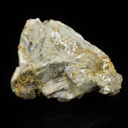 Plumbojarosite et cérusite, Chaillac, Indre