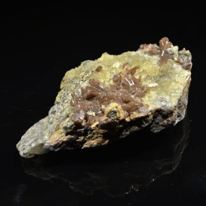 Pyromorphite et fluorine, Chaillac, Indre