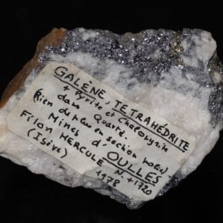 Minerals from the Jacques Geffroy collection