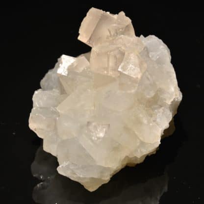 Fluorine et quartz, mine de Marsanges, près de Langeac, Haute-Loire.