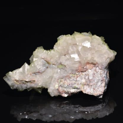 Duftite et calcite, Tsumeb, Namibie