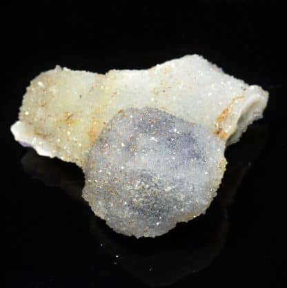 Fluorine, quartz, carrière du Pont des Bouyges, Moustier-Ventadour, Corrèze