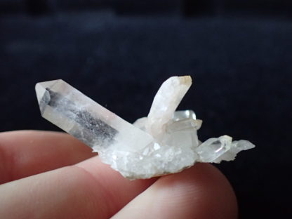 Apatite et quartz d'Inschitobel, en Suisse.