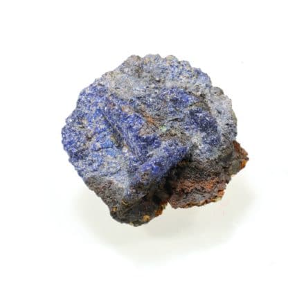 Pseudomorphose de bournonite en azurite, Usclas-du-Bosc, Loiras, Hérault.