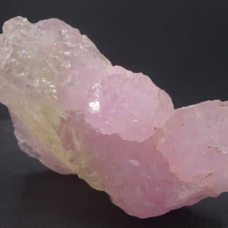 Quartz rose cristallisé, Lavra da Ilha, Taquaral, Minas Gerais, Brésil.