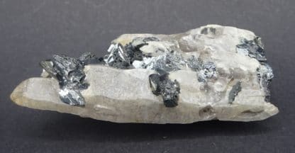 Hematite sur Quartz, Ile d'Elbe, Italie.