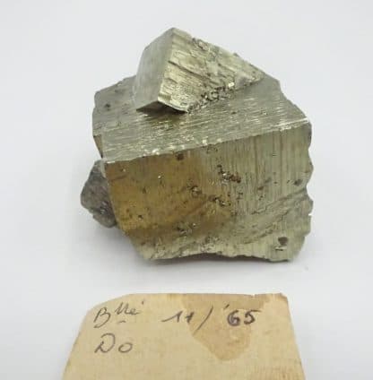 Pyrite maclée, Monticciano, Sienne, Toscane, Italie