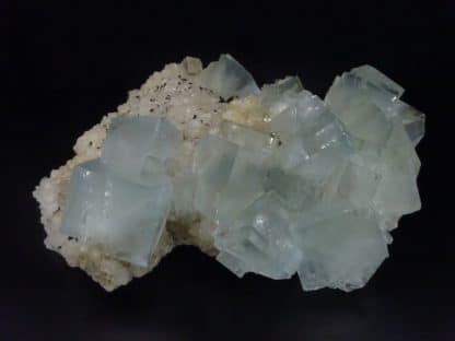 Fluorine bleue, mine du Burc, Au Burg, Tarn.