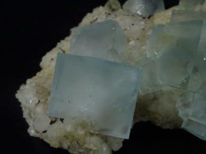 Fluorine bleue, mine du Burc, Au Burg, Tarn.