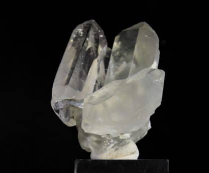 Quartz à inclusions de byssolite, Glacier du Miage, Vallée d'Aoste, Italie.