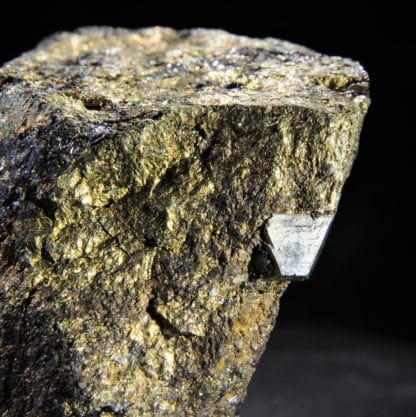 Glaucodote, Chalcopyrite et Sphalérite, Sulitelma Felt, Norvège.