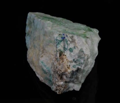 Bayldonite, Cornwallite, Mine du Tistoulet, Padern, Aude, Occitanie.