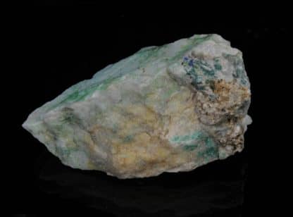 Bayldonite, Cornwallite, Mine du Tistoulet, Padern, Aude, Occitanie.