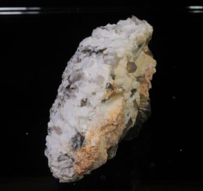 Muscovite en livre ouvert, Quartz, Tourmaline, N88, Langogne, Lozère.