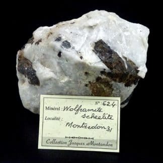 Minerals from the Jacques Montandon collection