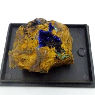 Azurite, mine de Salsigne, Mas Cabardès, Aude.