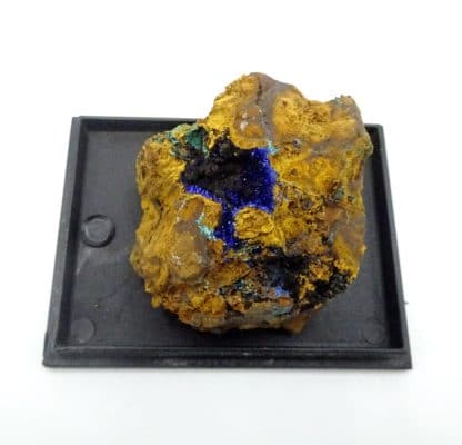 Azurite, mine de Salsigne, Mas Cabardès, Aude.