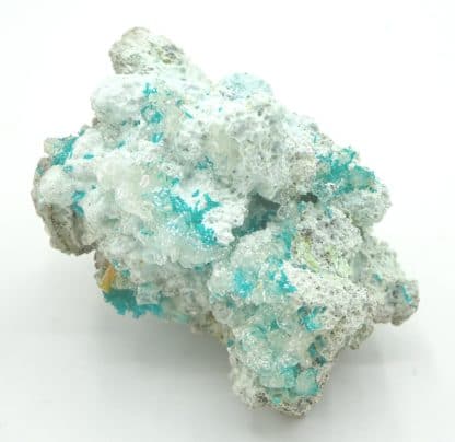 Dioptase, wulfénite, Saint Anthony, Tiger, USA.