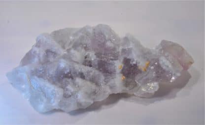 Calcite sur fluorine, Mine de Fontsante, Esterel, Var, Provence.