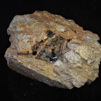 Vivianite, Pyrite, Salsigne, Aude.