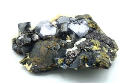 Scheelite, galène et chalcopyrite, Dalnegorsk, Russie.