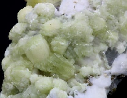 Bertrandite et fluorite, Akchatau Mine, Karaganda, Kazakhstan.