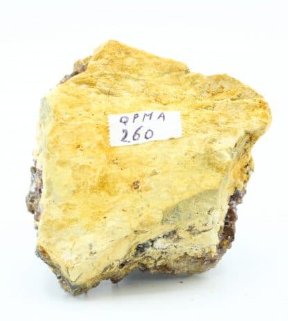 Axinite, Albite et Préhnite, Pêne Arrouye, Campan, Hautes-Pyrénées.