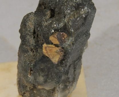 Anatase épigenisée en rutile, Trou de la Fée, Les Deux-Alpes, Oisans, Isère.