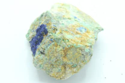 Azurite de l'Hubac de Jourdan à Daluis (Alpes-Maritimes)