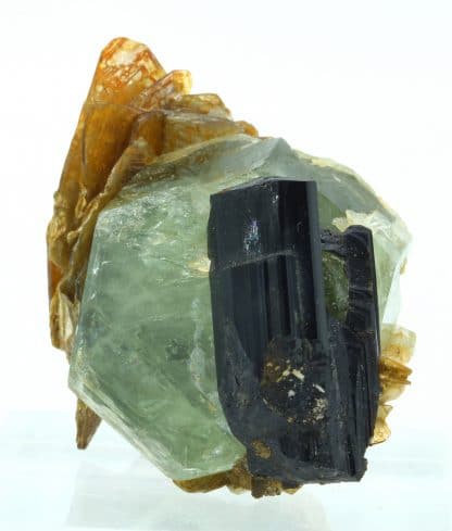 Apatite, Schorl, Muscovite, Skardu District, Gilgit-Baltistan, Pakistan.