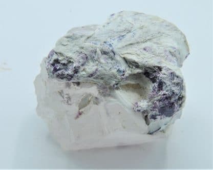 Kammérerite sur Calcite, Mine Kop, Turquie.