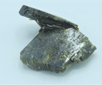 Cristal d’Epidote, Aiguilles Grises, Massif du Mont-Blanc, Italie.