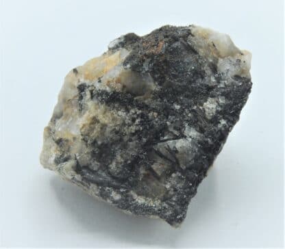 Wolframite et Tourmaline, Butte de Bouder, Pont-Scorff, Finistère.