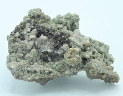 Tourmaline dravite sur plaque d'albite de la Lauzière en Savoie