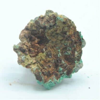 Bindheimite sur Bournonite et Malachite, Usclas-du-Bosc, Loiras, Hérault.