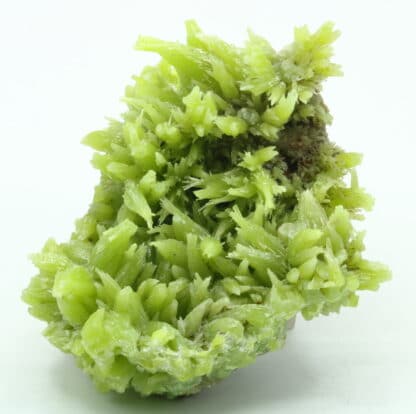 Pyromorphite de Daoping Mine, Guilin, Guangxi, Chine.