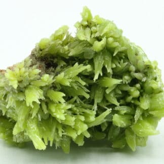 Pyromorphite de Daoping Mine, Guilin, Guangxi, Chine.