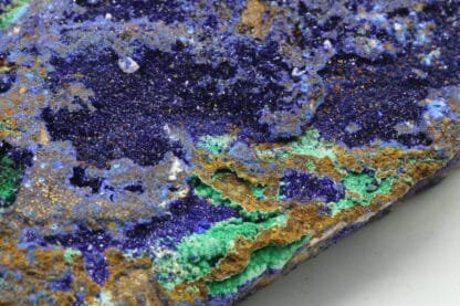 Azurite, Sidi Ayad, province de Midelt, Meknès-Tafilalet, Maroc.