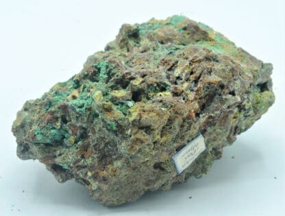 Malachite, Azurite et Tétraédrite, Sidi Ghiles (Novi), Algérie.